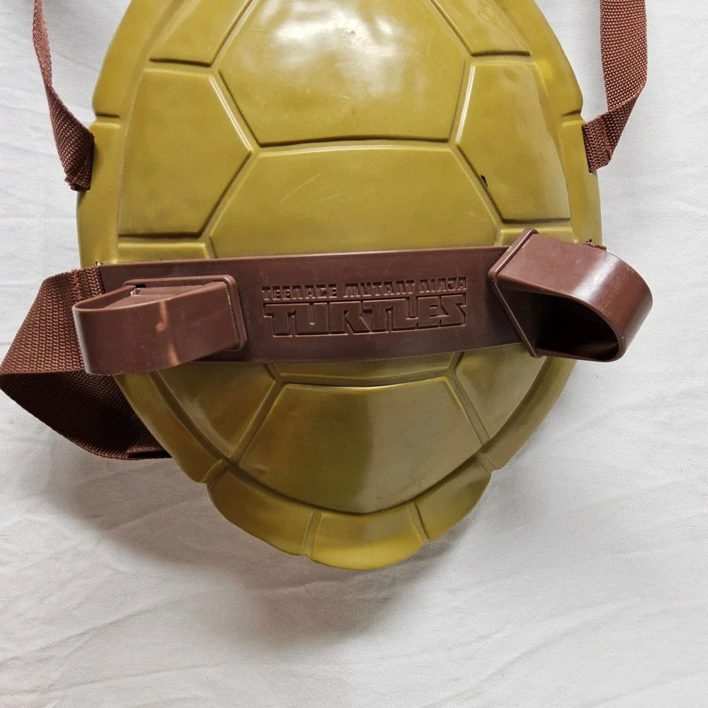 Rubies TMNT Costume Kids Medium Green Ninja Turtles Padded Shell Mask Set